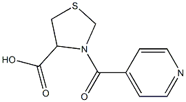 3-isonicotinoyl-1,3-thiazolidine-4-carboxylic acid