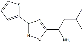 3-methyl-1-[3-(thiophen-2-yl)-1,2,4-oxadiazol-5-yl]butan-1-amine