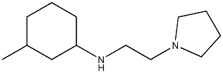 3-methyl-N-[2-(pyrrolidin-1-yl)ethyl]cyclohexan-1-amine