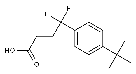 4-(4-tert-butylphenyl)-4,4-difluorobutanoic acid