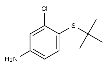 4-(tert-butylsulfanyl)-3-chloroaniline