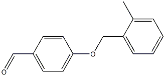 4-[(2-methylphenyl)methoxy]benzaldehyde