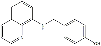 4-[(quinolin-8-ylamino)methyl]phenol