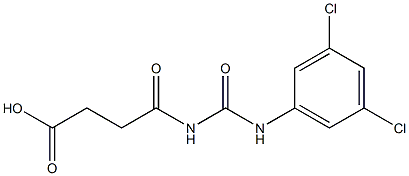 4-{[(3,5-dichlorophenyl)carbamoyl]amino}-4-oxobutanoic acid