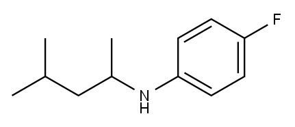 4-fluoro-N-(4-methylpentan-2-yl)aniline