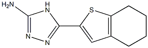 5-(4,5,6,7-tetrahydro-1-benzothiophen-2-yl)-4H-1,2,4-triazol-3-amine