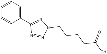 5-(5-phenyl-2H-1,2,3,4-tetrazol-2-yl)pentanoic acid