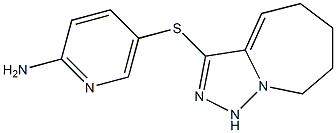 5-{5H,6H,7H,8H,9H-[1,2,4]triazolo[3,4-a]azepin-3-ylsulfanyl}pyridin-2-amine