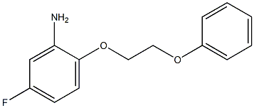 5-fluoro-2-(2-phenoxyethoxy)aniline