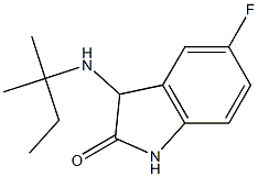 5-fluoro-3-[(2-methylbutan-2-yl)amino]-2,3-dihydro-1H-indol-2-one