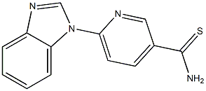 6-(1H-benzimidazol-1-yl)pyridine-3-carbothioamide