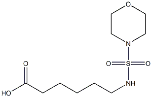 6-[(morpholine-4-sulfonyl)amino]hexanoic acid