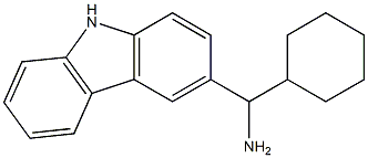 9H-carbazol-3-yl(cyclohexyl)methanamine Structure