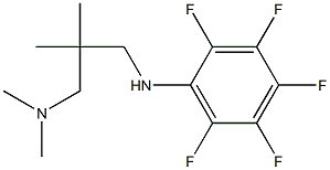 dimethyl(2-methyl-2-{[(2,3,4,5,6-pentafluorophenyl)amino]methyl}propyl)amine