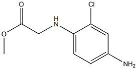 methyl 2-[(4-amino-2-chlorophenyl)amino]acetate