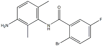 N-(3-amino-2,6-dimethylphenyl)-2-bromo-5-fluorobenzamide