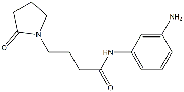 N-(3-aminophenyl)-4-(2-oxopyrrolidin-1-yl)butanamide