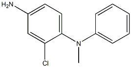N-(4-amino-2-chlorophenyl)-N-methyl-N-phenylamine Structure