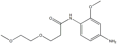 N-(4-amino-2-methoxyphenyl)-3-(2-methoxyethoxy)propanamide
