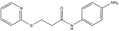 N-(4-aminophenyl)-3-(pyridin-2-ylsulfanyl)propanamide