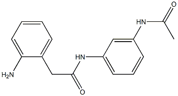N-[3-(acetylamino)phenyl]-2-(2-aminophenyl)acetamide