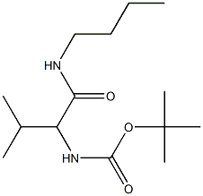 tert-butyl 1-[(butylamino)carbonyl]-2-methylpropylcarbamate