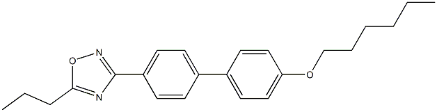 3-[4'-(hexyloxy)[1,1'-biphenyl]-4-yl]-5-propyl-1,2,4-oxadiazole