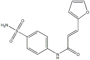 (E)-N-[4-(aminosulfonyl)phenyl]-3-(2-furyl)-2-propenamide