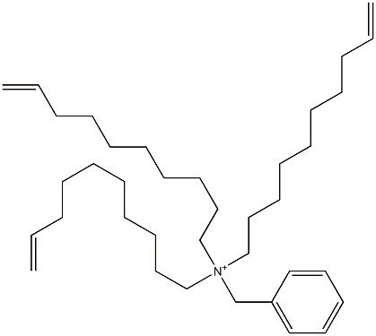 Tri(9-decenyl)benzylaminium