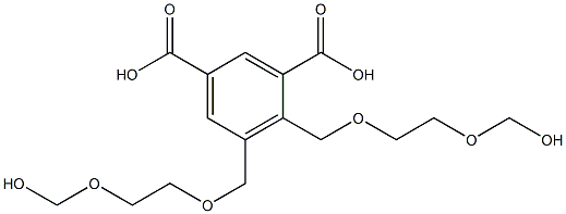 4,5-Bis(6-hydroxy-2,5-dioxahexan-1-yl)isophthalic acid