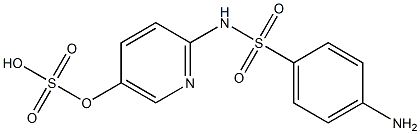 Sulfuric acid hydrogen 2-[(4-aminophenylsulfonyl)amino]pyridin-5-yl ester