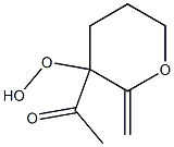 (3-Acetyltetrahydro-2-methylene-2H-pyran)-3-yl hydroperoxide