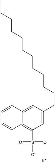 3-Dodecyl-1-naphthalenesulfonic acid potassium salt