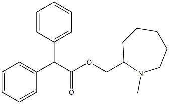 Diphenylacetic acid (1-methylhexahydro-1H-azepin-2-yl)methyl ester