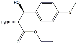 (2R,3S)-3-[4-(Methylthio)phenyl]-3-hydroxy-2-aminopropanoic acid ethyl ester