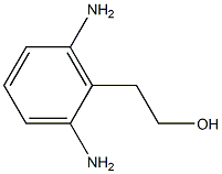 2-(2,6-ジアミノフェニル)エタノール 化学構造式