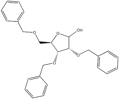 2-O,3-O,5-O-Tribenzyl-D-ribofuranose