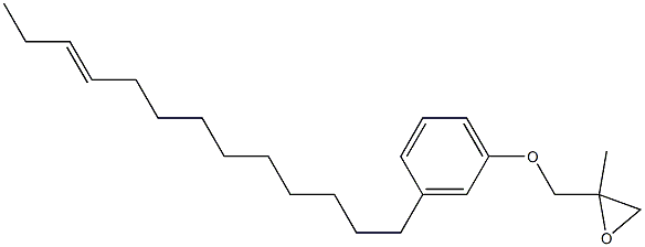 3-(10-Tridecenyl)phenyl 2-methylglycidyl ether