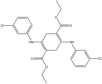 2,5-Bis(3-chloroanilino)-3,6-dihydroterephthalic acid diethyl ester