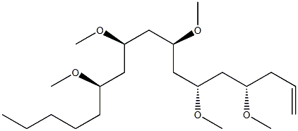 (4S,6S,8R,10R,12R)-4,6,8,10,12-Pentamethoxy-1-heptadecene