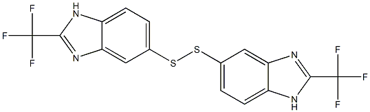 5,5'-Dithiobis[2-(trifluoromethyl)-1H-benzimidazole]