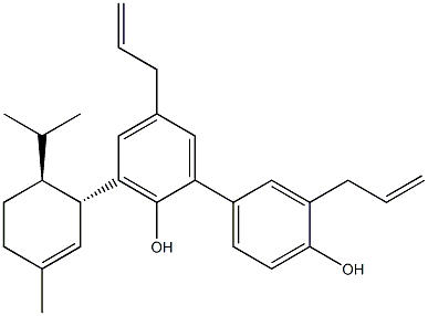 3-[(3S,4S)-p-Menth-1-en-3-yl]-3',5-di(2-propenyl)-1,1'-biphenyl-2,4'-diol