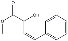 (Z)-2-Hydroxy-4-phenyl-3-butenoic acid methyl ester Structure