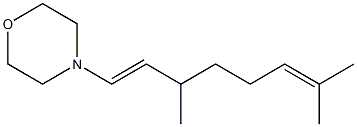 (1E)-1-Morpholino-3,7-dimethyl-1,6-octadiene