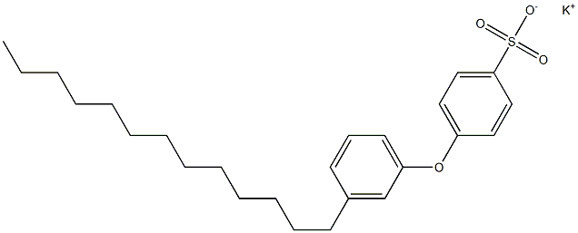 4-(3-Tridecylphenoxy)benzenesulfonic acid potassium salt