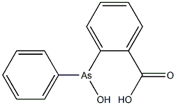 o-(Phenylhydroxyarsino)benzoic acid