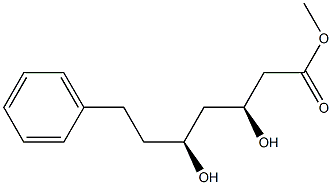 (3S,5S)-3,5-Dihydroxy-7-phenylheptanoic acid methyl ester