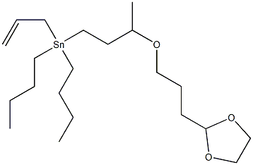 3-[3-(1,3-Dioxolan-2-yl)propyloxy]allyltributylstannane
