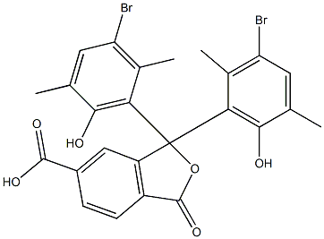 1,1-Bis(3-bromo-6-hydroxy-2,5-dimethylphenyl)-1,3-dihydro-3-oxoisobenzofuran-6-carboxylic acid