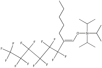 3,3,4,4,5,5,6,6,7,7,8,8,8-Tridecafluoro-2-pentyl-1-(triisopropylsiloxy)-1-octene